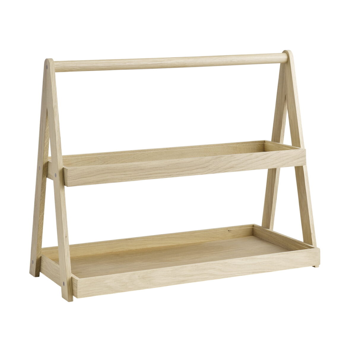 2 Tier Tray -Valo- 35 x 26.5 x44.5 cm - Image 1