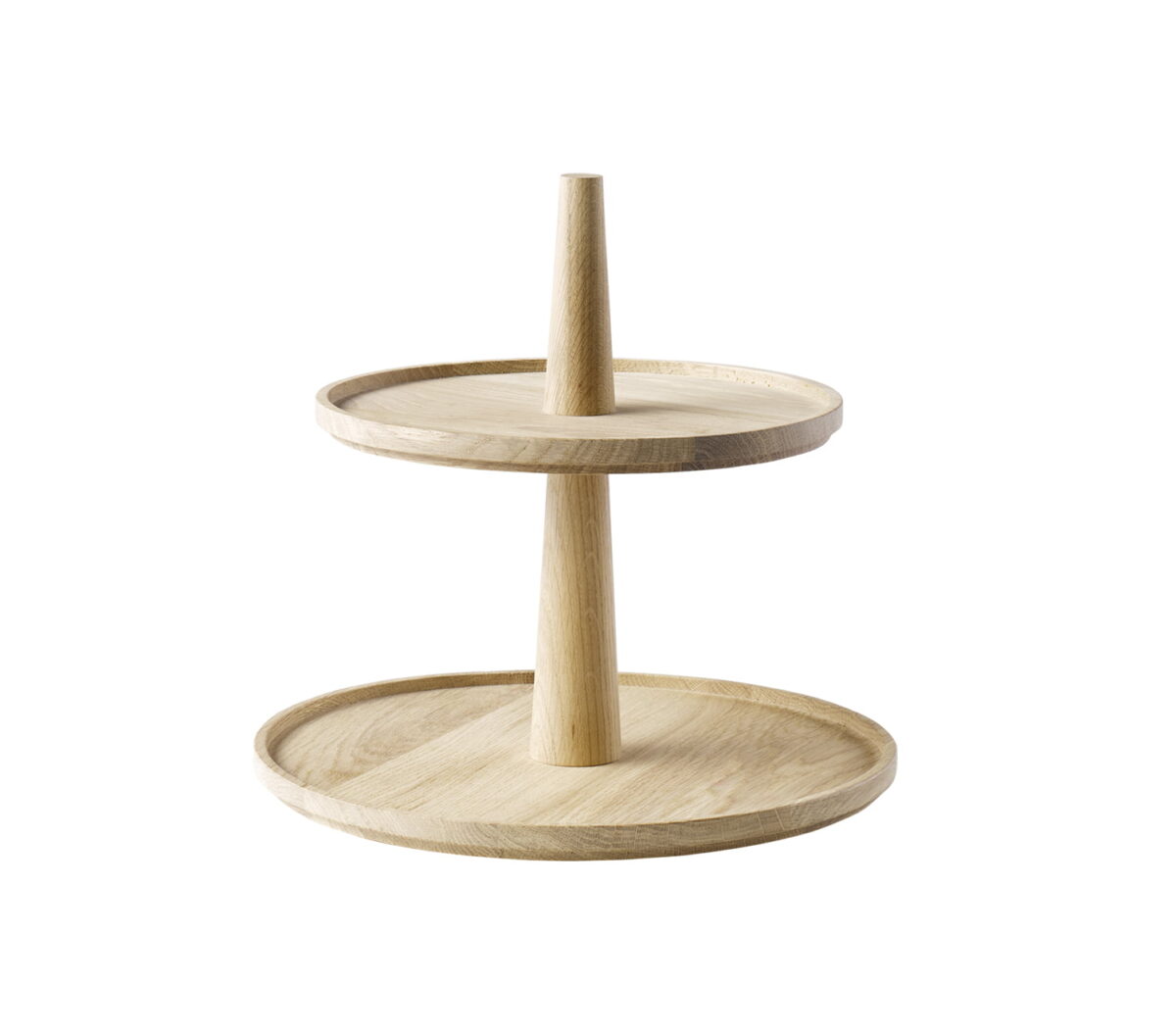 2 Tier Tray -Valo- 30 x 30 x 28 cm - Image 1