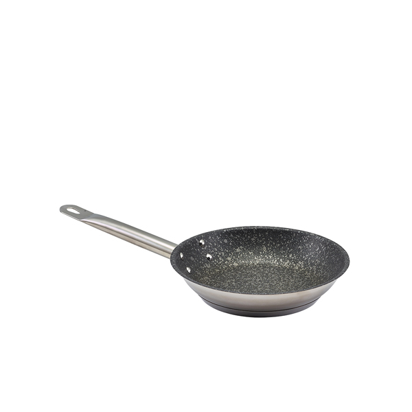 1520-00NS GenWare Non Stick Teflon Stainless Steel Frying Pan 20cm - Image 1