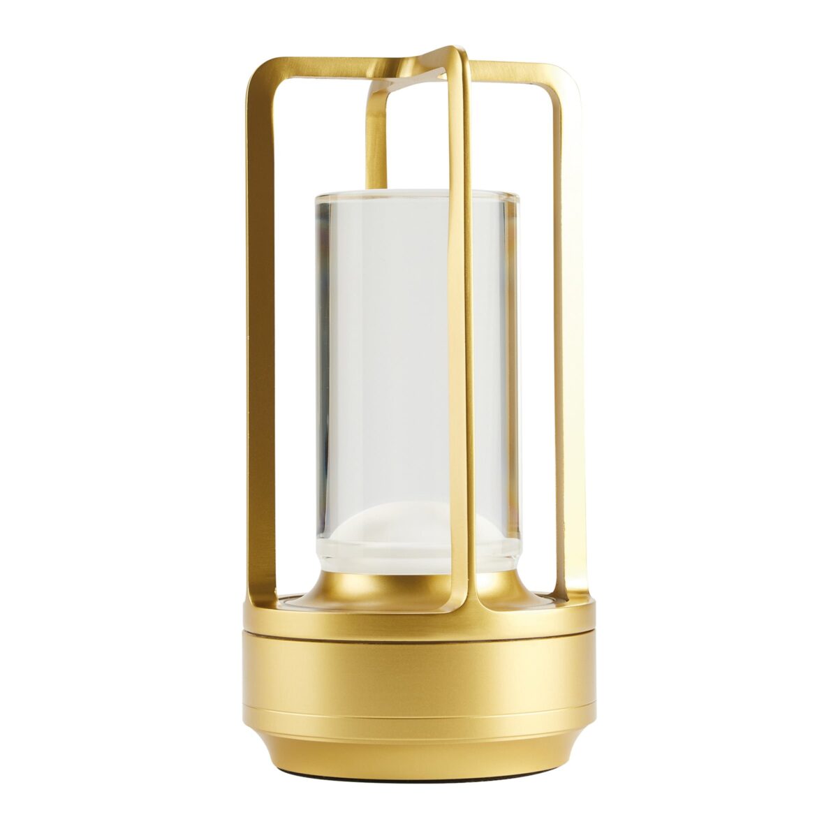 Industrial' Brassy Table Lamp 17.5cm/6?" - Image 1