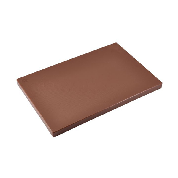 BR11812 GenWare Brown Low Density Chopping Board 18 x 12 x 1" - Image 1