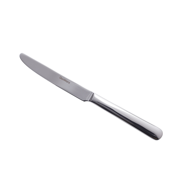 DK-PL GenWare Palermo Dessert Knife 18/10 (Dozen) - Image 1