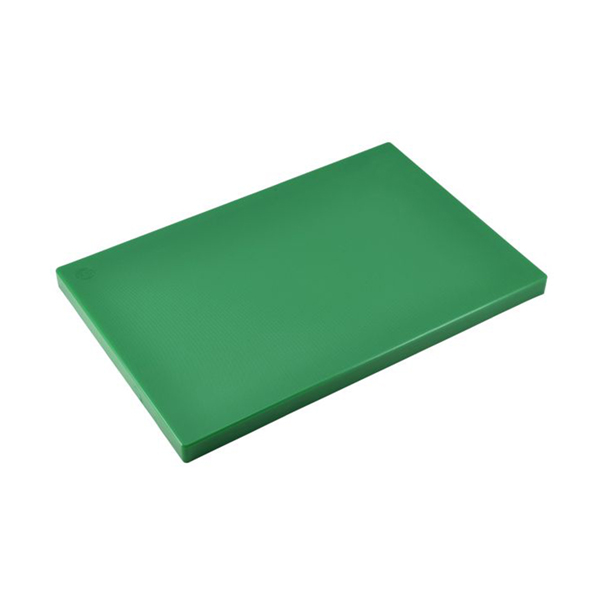 G11812 GenWare Green Low Density Chopping Board 18 x 12 x 1" - Image 1