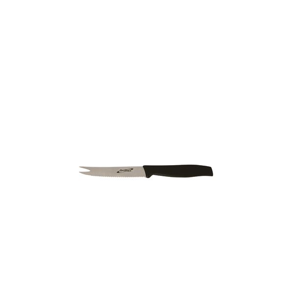 K-BAR4 Genware 4" Bar Knife (Serrated) W/ Fork End - Image 1