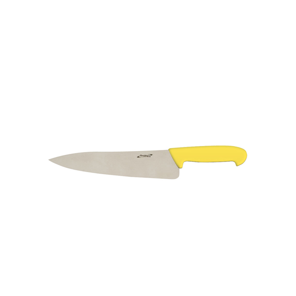 K-C8Y Genware 8'' Chef Knife Yellow - Image 1
