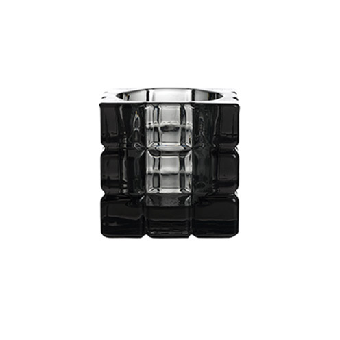 45-29-171LR Square Tealight Holder Grey 6.2cm - Image 1