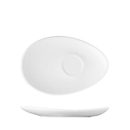 DIX1715 Eccentric Saucer 16 x 11cm - Image 1