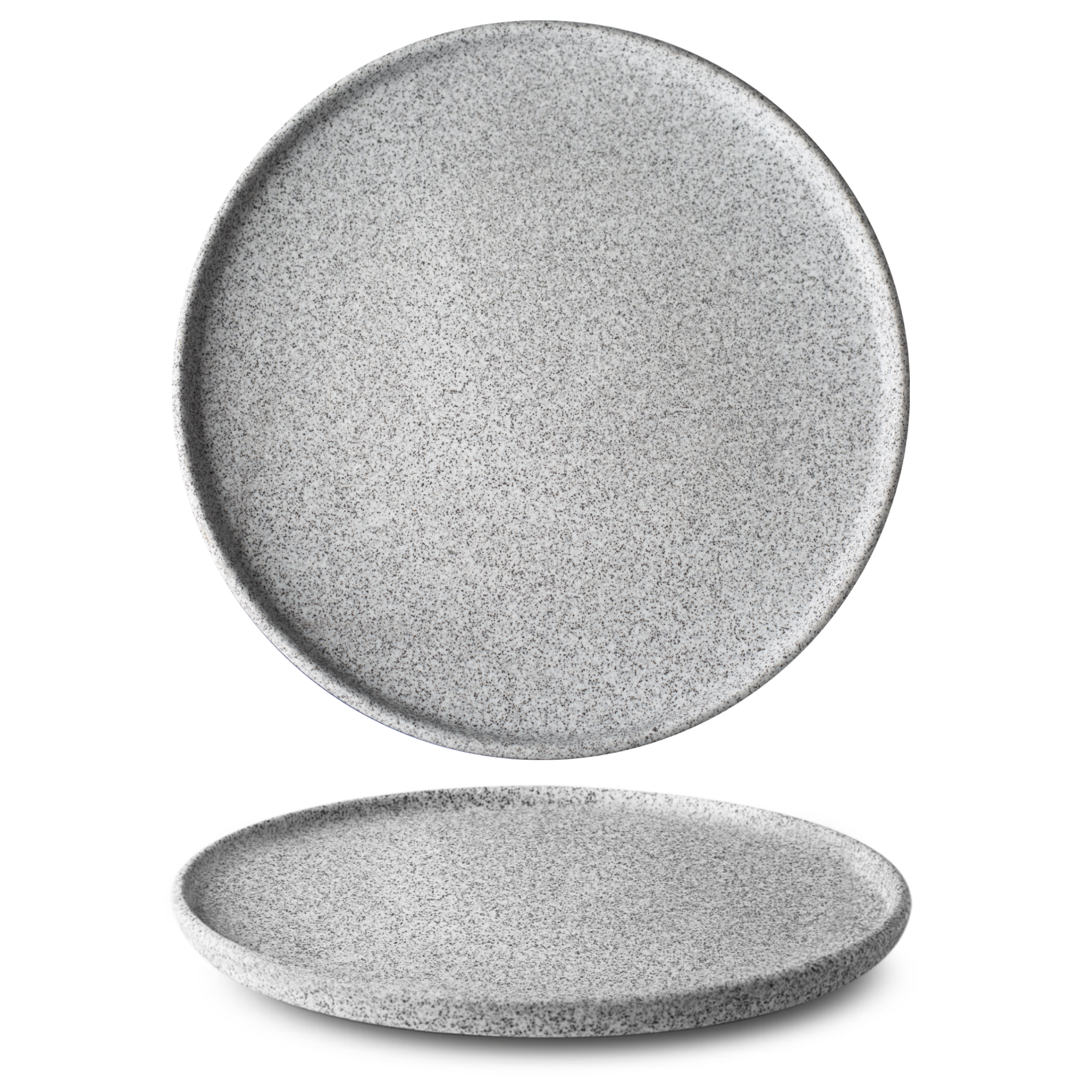 G1Q2129 Flat plate 29 cm (light grey, raw finish) - Image 1