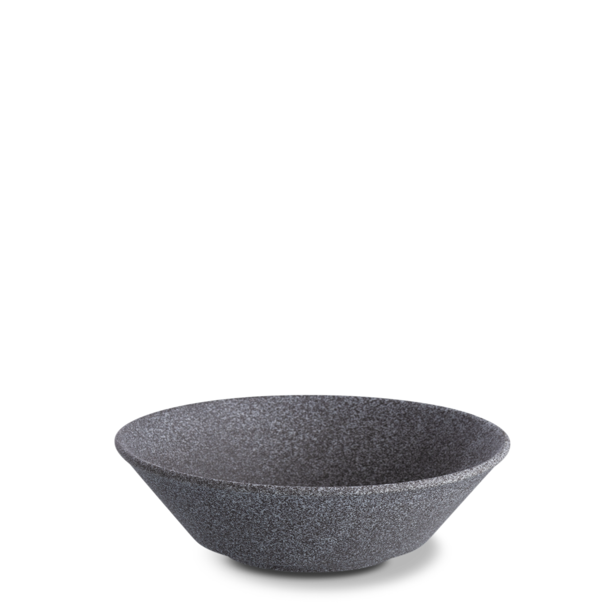 Bowl 20 cm (dark grey, raw finish) - Image 1