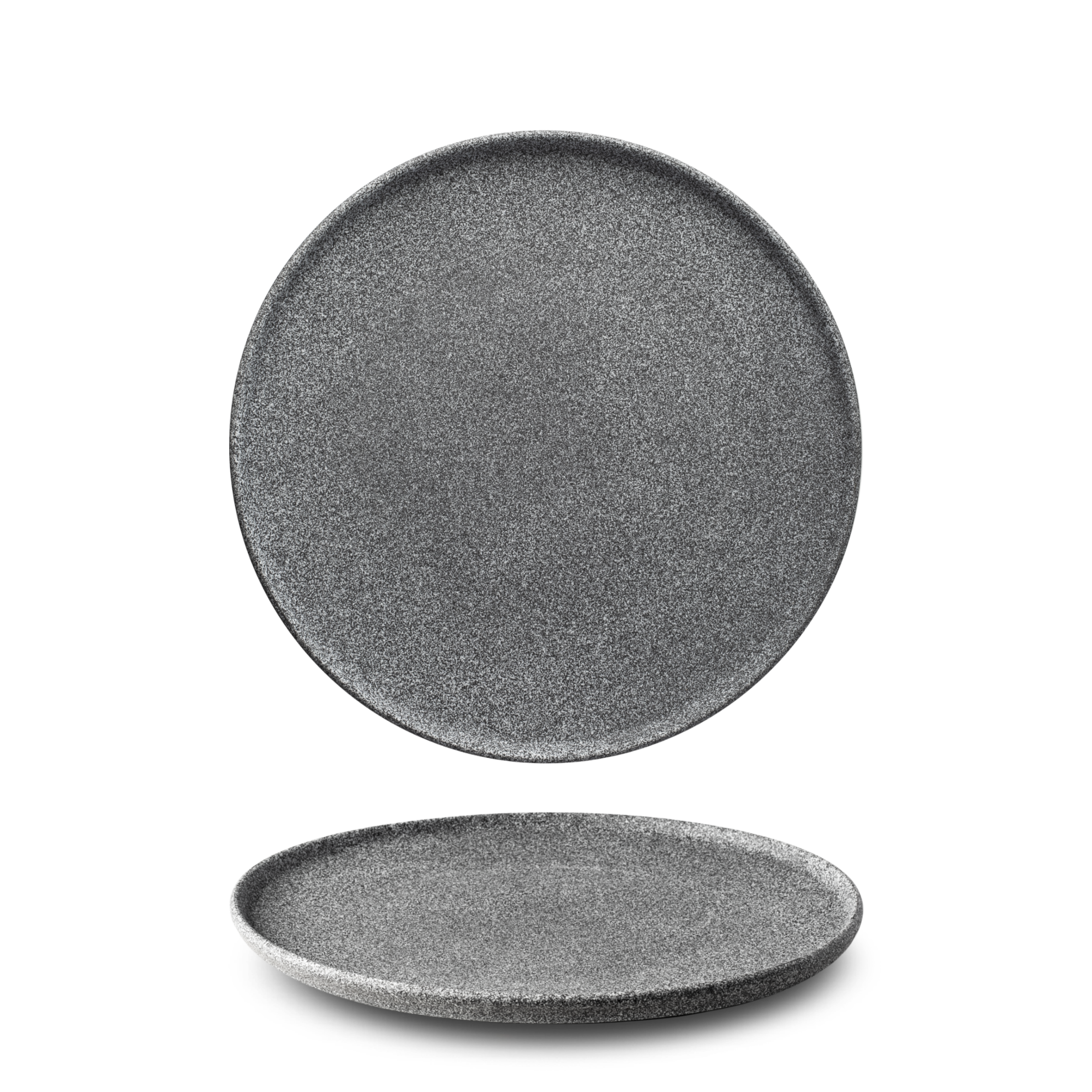 G4Q2124 Flat plate 24 cm (dark grey, raw finish) - Image 1