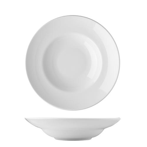 bas19b2 Deep Pasta Plate 22cm - Image 1