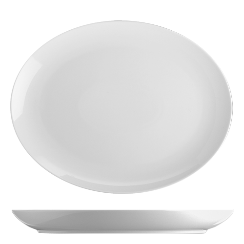 bas3028 Oval Platter 28cm - Image 1