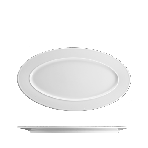 exl3036 Oval plate 34x 20cm - Image 1