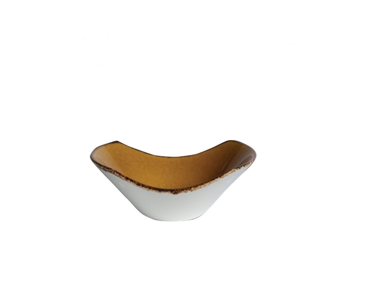 Terramesa Mustard Scoop Bowl 16.5cm 26.75cl (6 1/2" 9 2/5oz) - Image 1