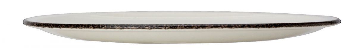 Charcoal Dapple Pizza Plate 31.5cm 12 1/2" - Image 1