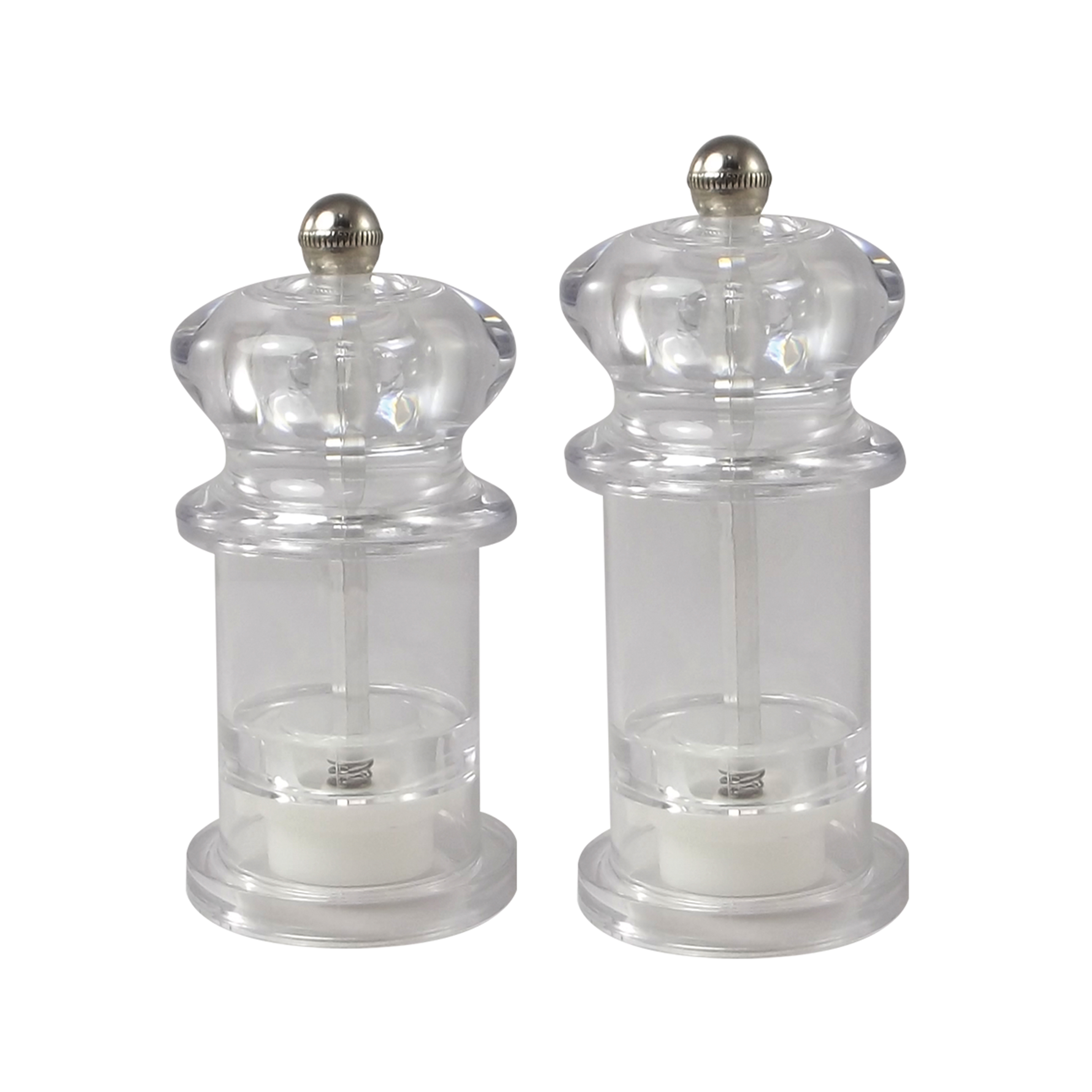 SPM0004 Acrylic Pepper Mill 5.25" - Image 1
